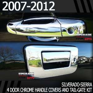  2007 2012 Chevy Avalanche Chrome Door Handles + Chrome 