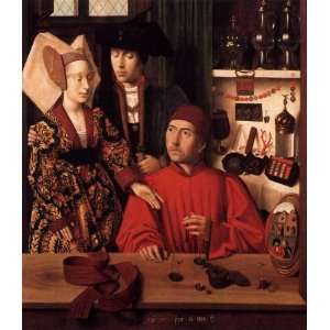  FRAMED oil paintings   Petrus Christus   24 x 28 inches 