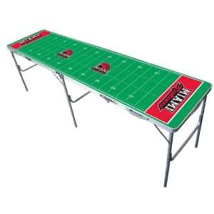 Miami of Ohio Redhawks Portable Folding Lightweight Party Table 
