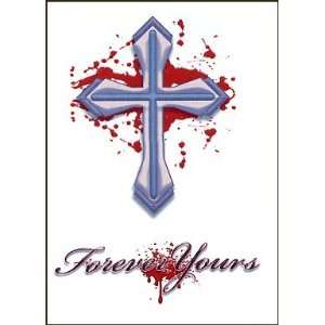  Forever Yours Cross Temporaray Tattoo Toys & Games