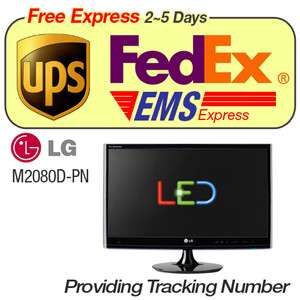 New LG LED LCD 20Inch HD TV FLATRON Monitor M2080D PN  