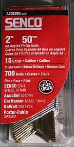 Senco 15g Angled Finish Nails 2 len   A302000  