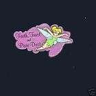 Disney Tinkerbell Faith Trust Pixie Dust glitter pin  