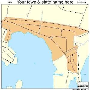  Street & Road Map of Playita, Puerto Rico PR   Printed 