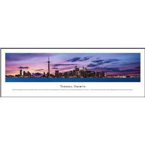  Toronto, Ontario   Series 2 Panoramic View Framed Print 