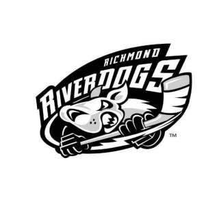 Richmond Riverdogs Mono Logo Sticker  