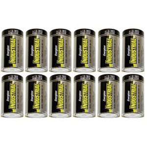 Energizer Eveready 01138   D Cell 1.5 volt Industrial Battery 12 Pack 