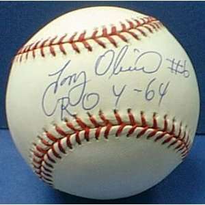  MLB Twins Tony Oliva # 6 Autographed Baseball Sports 