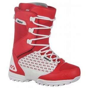 32   Thirty Two Lashed Snowboard Boots Red/White  Sports 