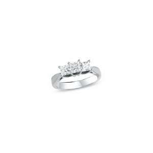 ZALES Princess Cut Celebration Diamond® Three Stone Engagement Ring 