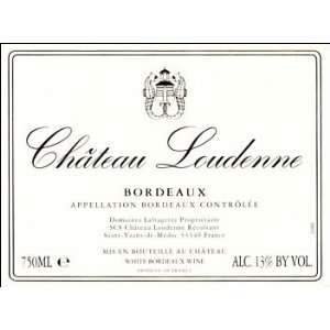   2007 Chateau Loudenne Bordeaux Blanc 750ml Grocery & Gourmet Food