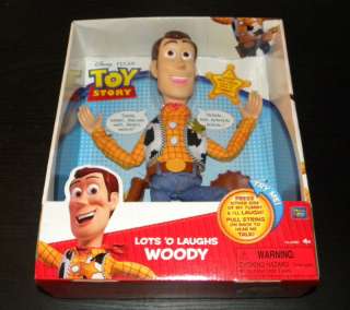 Toy Story Talking Lots o of Laughs Woody Doll Figure  