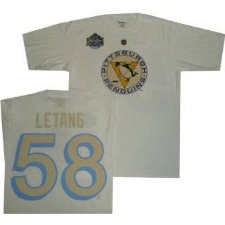   Pittsburgh Penguins Chris Kunitz Winter Classic Navy T Shirt Clothing