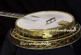 1929 Original PreWar Gibson Florentine Flathead Banjo  
