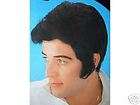 elvis quality costume wig 50S 60s rock and roll black short men style 