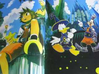 Kingdom Hearts Shiro Amano Art Works Square Disney Book  