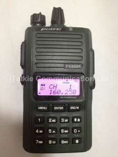New arrival Puxing PX 888K Dualband two 2 way radio dual display dual 