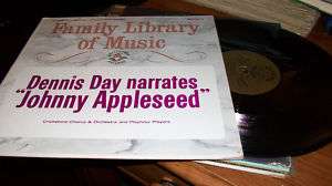 DENNIS DAY NARRATES JOHNNY APPLESEED BELLFLOWER RECORDS  