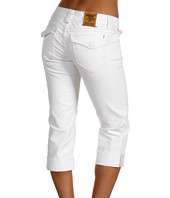 Mek Denim   Jaisalmer Capri in Optic White