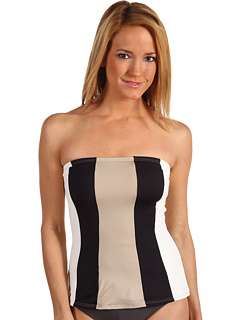 DKNY Punch Line Bandeau Tankini    BOTH Ways