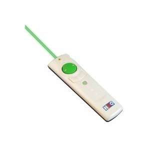 com HiRO 4 in 1 Presenter with Green Laser Pointer and Wireless Mouse 