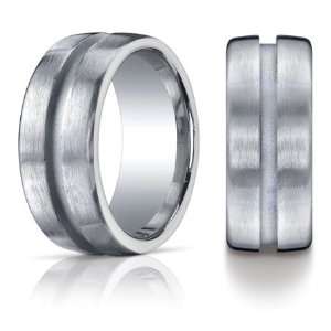  Argo Benchmark 10mm Band with Channel/Argentium Silver 