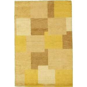  311 x 511 Gold Hand Knotted Wool Gabbeh Rug Furniture 