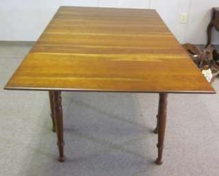 Solid Cherry Drop Leaf Table  