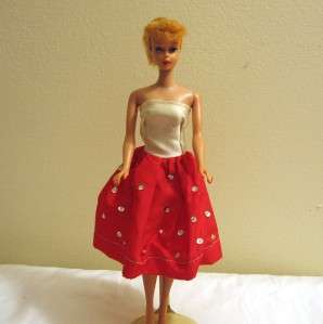 Vintage Barbie Peggy Ann Babs Tressy Bild Lilli Clone Red White 