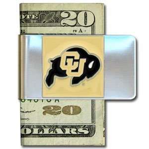 Colorado Golden Buffaloes Large Money Clip/Card Holder   NCAA College 