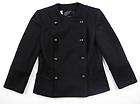 Crew Collections Double Breasted Sailor Jacket Color Black Size 6