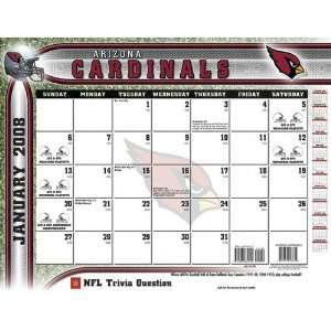  Arizona Cardinals 2008 Desk Calendar