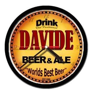  DAVIDE beer ale wall clock 