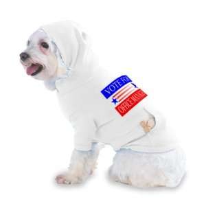 VOTE FOR OFFICE MANAGER Hooded (Hoody) T Shirt with pocket 