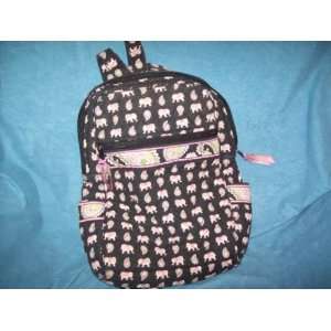 VERA BRADLEY BACKPACK (Breast Cancer) in the PINK ELEPHANT Pattern 