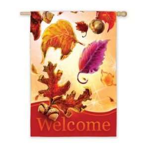  Evergreen Fall Banner Falling Leaves Patio, Lawn & Garden