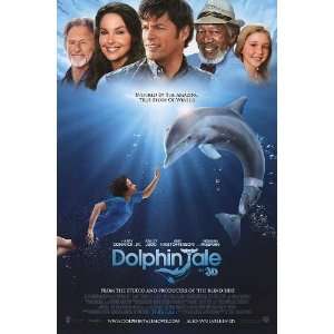  Dolphin Tale 27 X 40 Original Theatrical Movie Poster 
