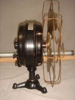 1898 1900 Emerson tripod fan nice original  
