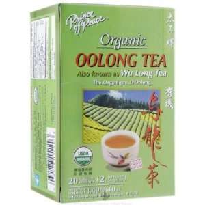   Peace Black & Oolong Teas Organic Oolong Tea 20 tea bags (Pack of 3