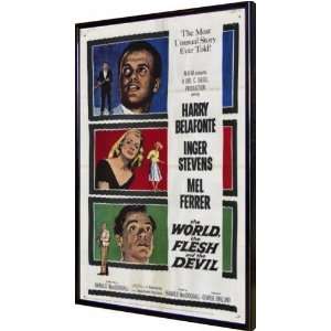  World, the Flesh and the Devil, The 11x17 Framed Poster 