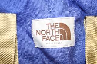THE NORTH FACE USA MADE RARE VINTAGE CLASSIC BLUE NYLO TRAVEL LUGGAGE 