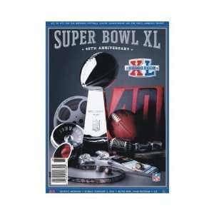  Super Bowl XL Official Program