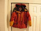 GREAT L L BEAN LADIES RED PARKA   S P   INSULATED, WITH HOOD