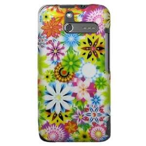 Snap on Hard Plastic RUBBERIZED With SPRING GARDEN Design Cover Sleeve 