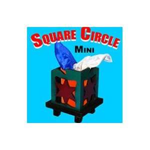  Square Circle   Mini  Device for Magic Tricks Toys 