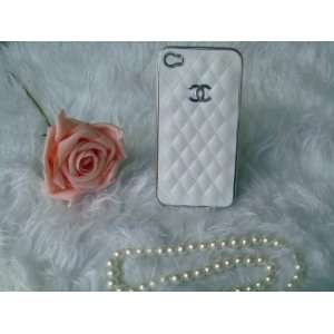  SUPREME QUALITY & THICK LEATHER Chanel White and Silver 