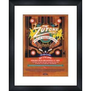  ZUTONS Tired of Hanging Around   Custom Framed Original Ad 