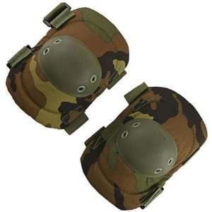 Proto Mens Paintball Elbow Pads   One Size Fits All   Woodland Camo