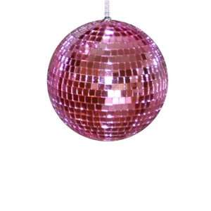  Disco Ball Ornaments   4, Light Pink