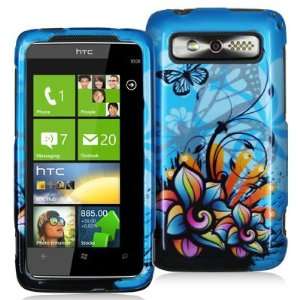  HTC 7/TROPHY BRAND PREMIUM PROTECTOR CASE   BUTTERFLY 